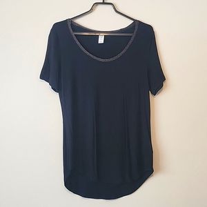 Old Navy Sparkly Collar Top